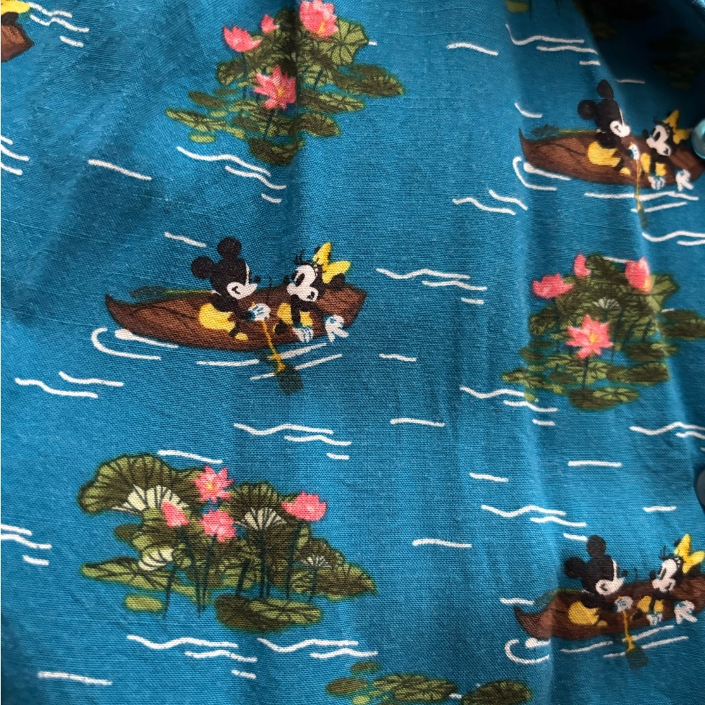 Disney Teal Shirt with Boat Adventure - Picture 3 of 5